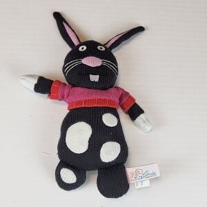Latitude knit bunny toy